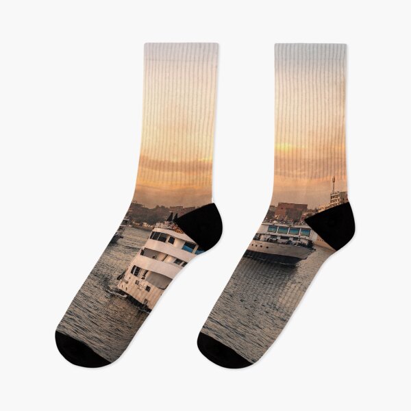 Item preview, Nile Ships at Esna  designed and sold by hawkie.
