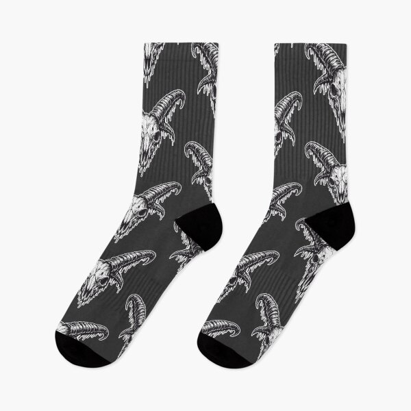 Item preview, gothic goat skull designed and sold by SergeyDigital.