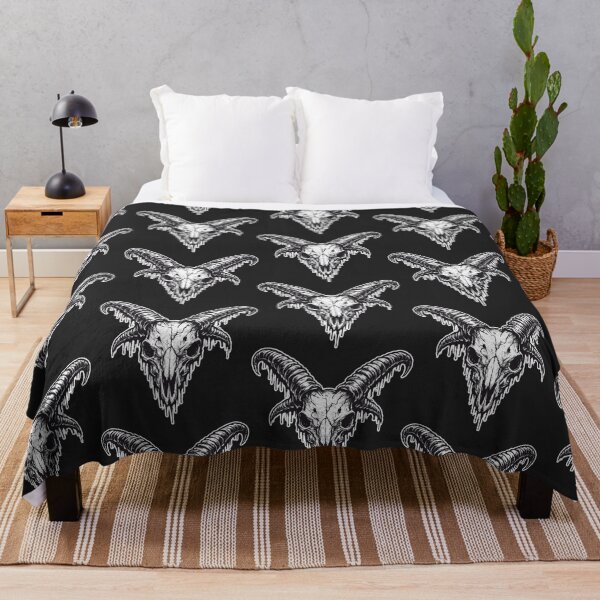 Item preview, gothic goat skull designed and sold by SergeyDigital.