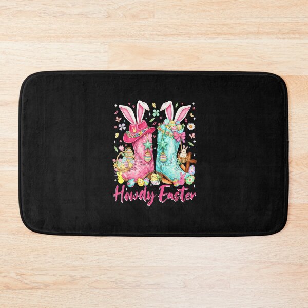 Item preview, Howdy Western Easter Bunny Coquette Cowboy Boots Eggs Women designed and sold by scottygrindz.