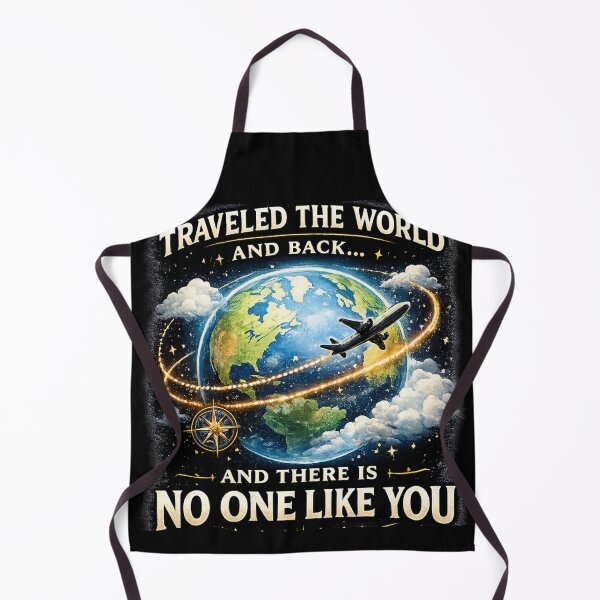 Item preview, Traveled the world and back and there is no one like you designed and sold by BlessedKaren.