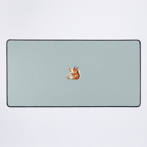 Item preview, Cute Rabbit and Squirrel Best Friend Hug Art designed and sold by bloomandthread.