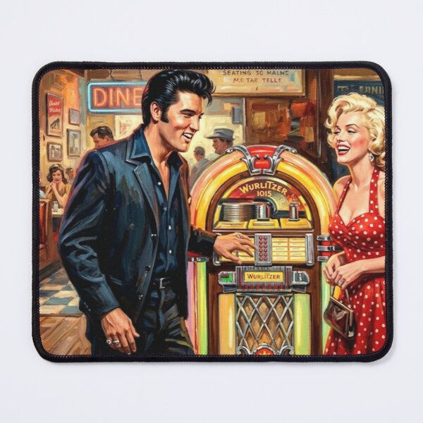 Item preview, Jukebox Legends: Elvis and Marilyn at the Diner designed and sold by Art's Diner.