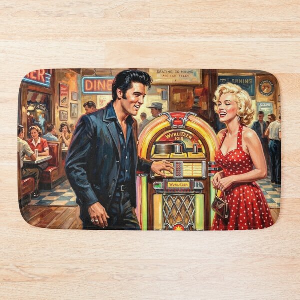Item preview, Jukebox Legends: Elvis and Marilyn at the Diner designed and sold by Art's Diner.