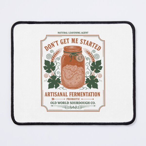 Item preview, sourdough Bread Baking Baker Sourdough Starter designed and sold by LuminOrb.