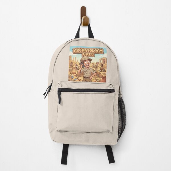 Item preview, Archaeology Call – Funny Archaeologist Pun Design in the Desert designed and sold by WordPlayStudio.