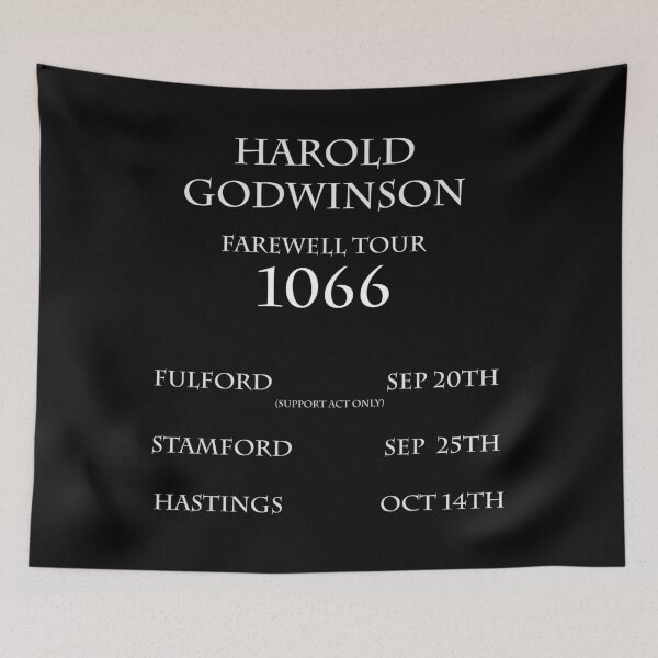 Item preview, Harold Godwinson Farewell Tour designed and sold by Murph's Images.