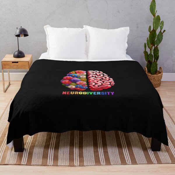 Item preview, Autism Awareness Brain With Flowers designed and sold by scottygrindz.