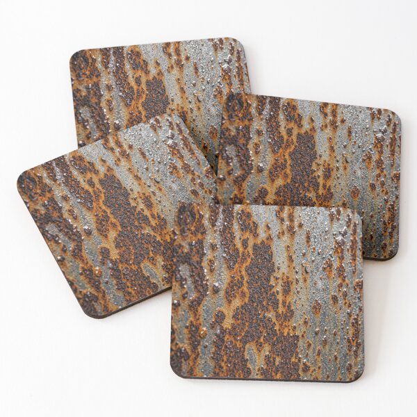 Item preview, Industrial Rusted Steel Texture - Rough Metal Decay designed and sold by The Rust Lab.