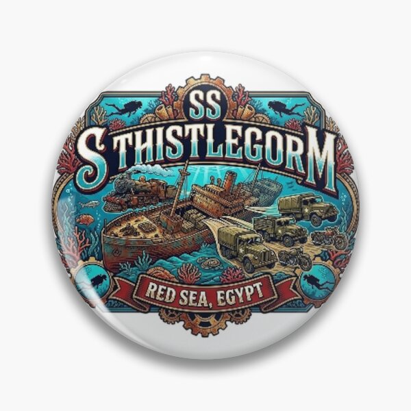 Item preview, SS THISTLEGORM WRECK RED SEA WGYPT designed and sold by likbatonboot.