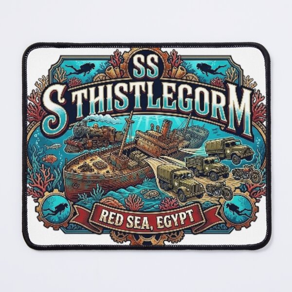 Item preview, SS THISTLEGORM WRECK RED SEA WGYPT designed and sold by likbatonboot.