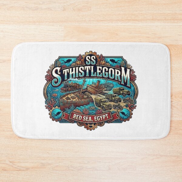 Item preview, SS THISTLEGORM WRECK RED SEA WGYPT designed and sold by likbatonboot.