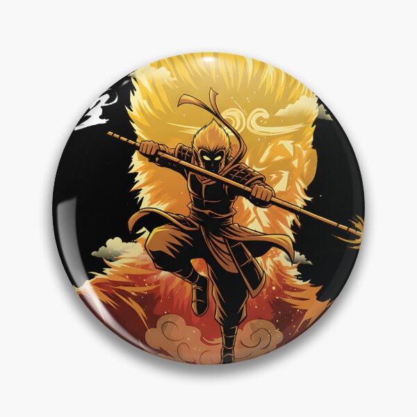 Item preview, The Monkey King - black myth wukong designed and sold by Daniel Abdelmaseih.