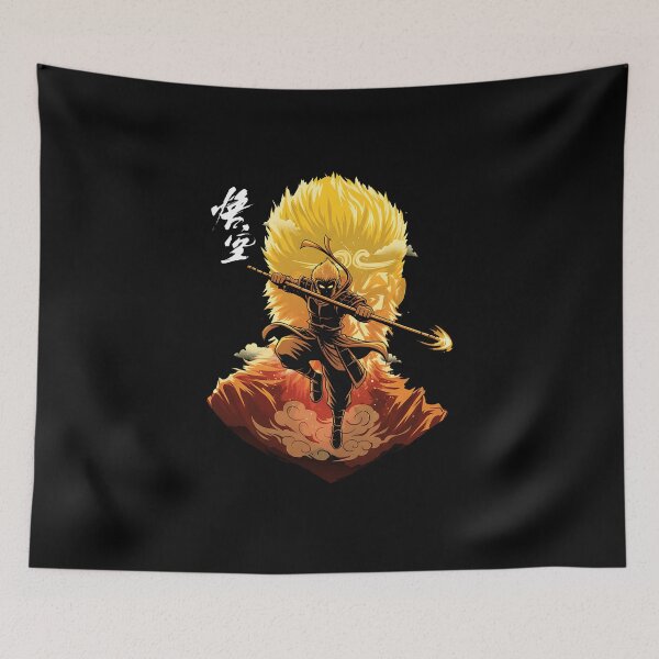 Item preview, The Monkey King - black myth wukong designed and sold by Daniel Abdelmaseih.
