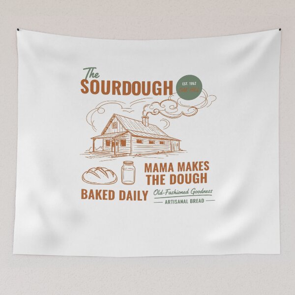 Item preview, Sourdough Bread Baking Baker Sourdough Starter Era designed and sold by LuminOrb.