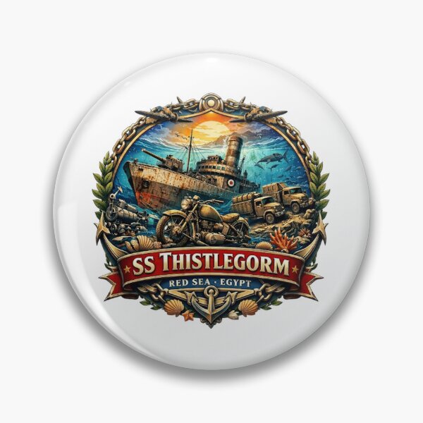 Item preview, SS THISTLEGORM WRECK RED SEA WGYPT designed and sold by likbatonboot.