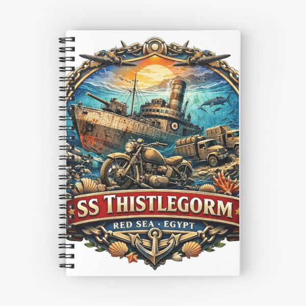 Item preview, SS THISTLEGORM WRECK RED SEA WGYPT designed and sold by likbatonboot.