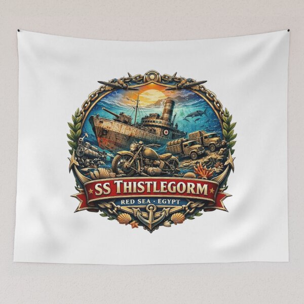 Item preview, SS THISTLEGORM WRECK RED SEA WGYPT designed and sold by likbatonboot.