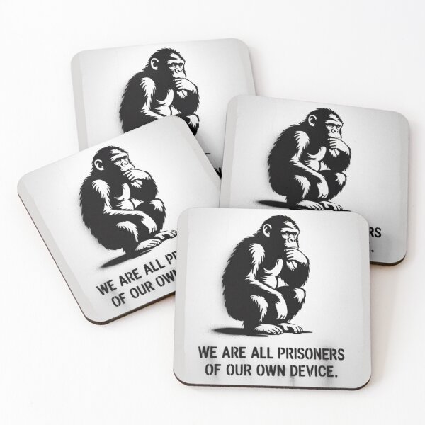 Item preview, We are all prisoners of our own device. designed and sold by 123ks.