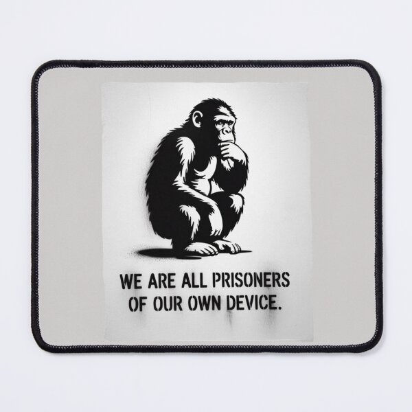 Item preview, We are all prisoners of our own device. designed and sold by 123ks.