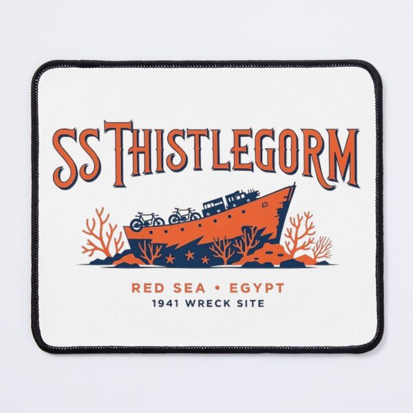 Item preview, SS THISTLEGORM WRECK RED SEA WGYPT designed and sold by likbatonboot.