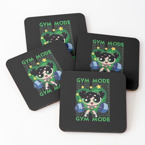 Item preview, Buttercup Gym Mode - Powerpuff Fitness designed and sold by moamaxshop.