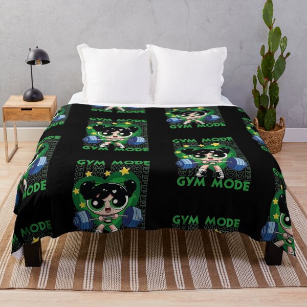 Item preview, Buttercup Gym Mode - Powerpuff Fitness designed and sold by moamaxshop.