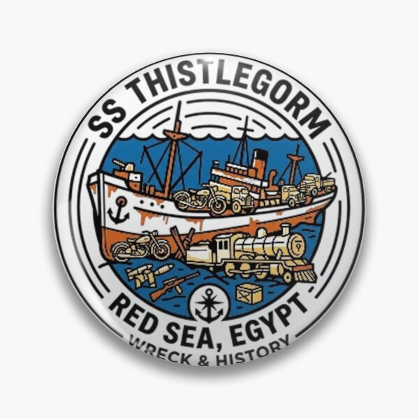 Item preview, SS THISTLEGORM WRECK RED SEA WGYPT designed and sold by likbatonboot.