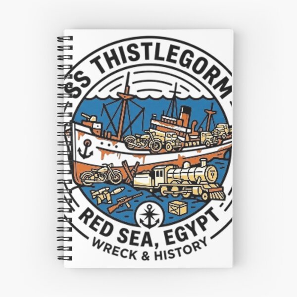 Item preview, SS THISTLEGORM WRECK RED SEA WGYPT designed and sold by likbatonboot.