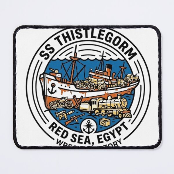 Item preview, SS THISTLEGORM WRECK RED SEA WGYPT designed and sold by likbatonboot.