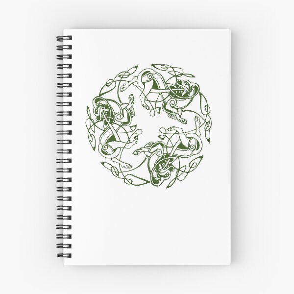 Item preview, Green Dogs of Dál Riata on White designed and sold by Murph's Images.