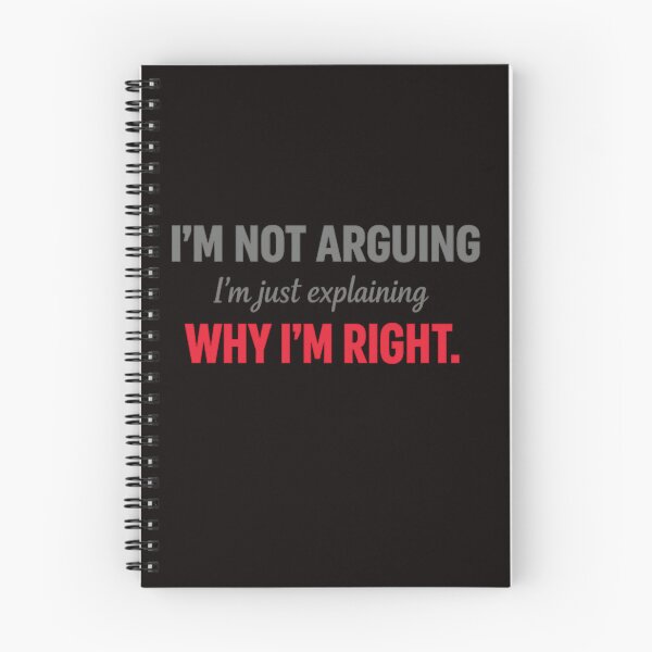 Item preview, I'm Not Arguing – Funny Sarcastic Quote Typography Design designed and sold by FrameFlow.