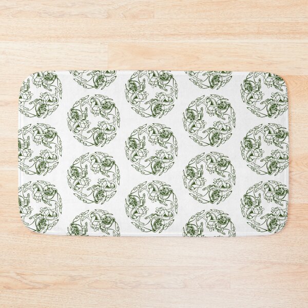 Item preview, Green Dogs of Dál Riata on Black designed and sold by Murph's Images.