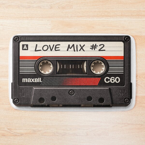 Item preview, Love Mix #2 Cassette Tape – Retro Mixtape Aesthetic – Vintage Maxell Style Tape designed and sold by DiamondSkyShirt.
