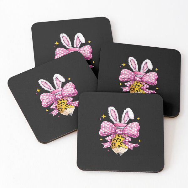 Item preview, Hoppy Teacher Cute Coquette Bow Bunny Easter Day Kids Prek designed and sold by scottygrindz.