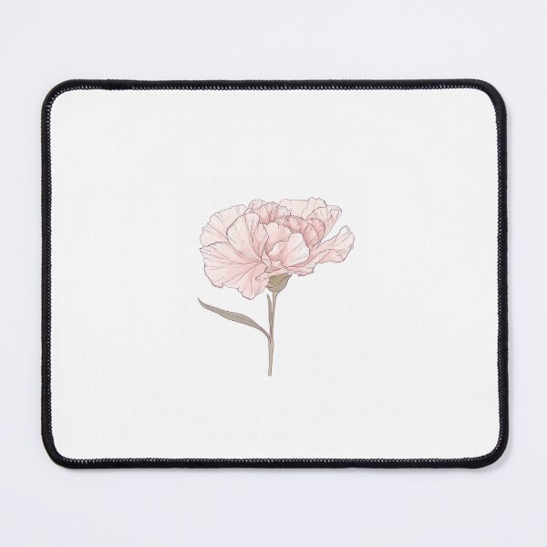 Item preview, January Birth Flower Carnation Botanical Art designed and sold by bloomandthread.