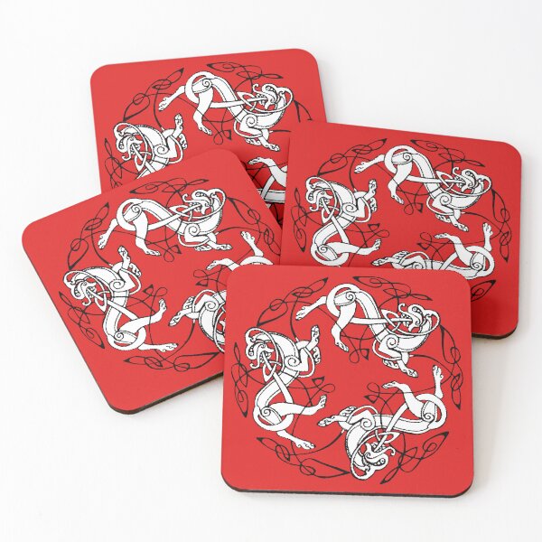 Item preview, Dogs of Dál Riata (white/red) designed and sold by Murph's Images.