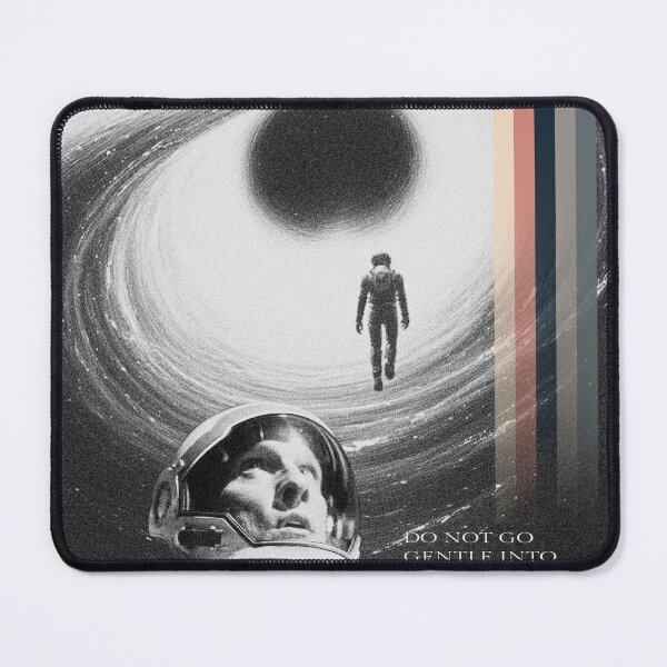 Item preview, Avant-garde Interstellar FanArt Poster, Black and White with Pointillism Style designed and sold by Maioriz.