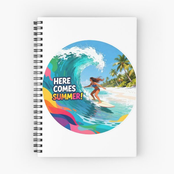 Item preview, Here Comes Summer designed and sold by JackFreestone.