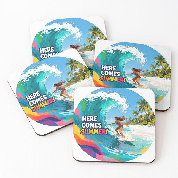 Item preview, Here Comes Summer designed and sold by JackFreestone.