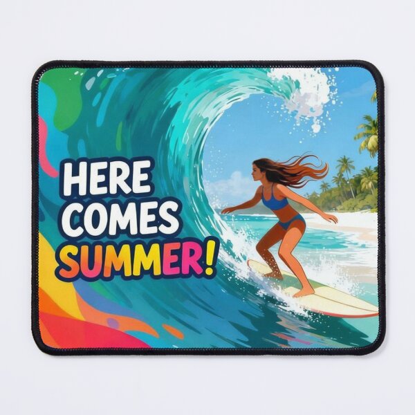 Item preview, Here Comes Summer designed and sold by JackFreestone.