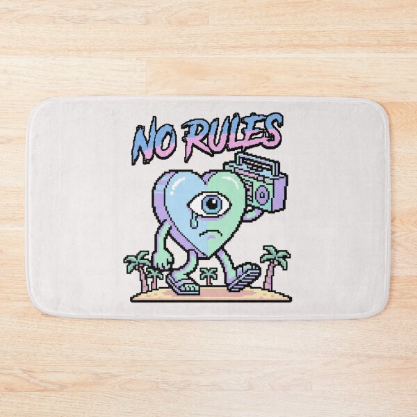 Item preview, "No Rules" 3D Pixar Style Sad Cyclops Heart Tee designed and sold by benjyjump.