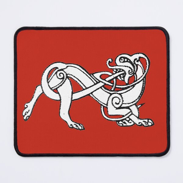 Item preview, Celtic Dog on a Field of Red designed and sold by Murph's Images.
