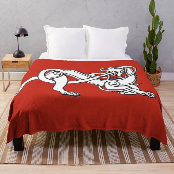 Item preview, Celtic Dog on a Field of Red designed and sold by Murph's Images.