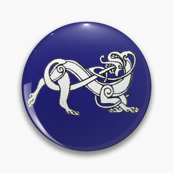 Item preview, Celtic Dog on a Field of Blue  designed and sold by Murph's Images.