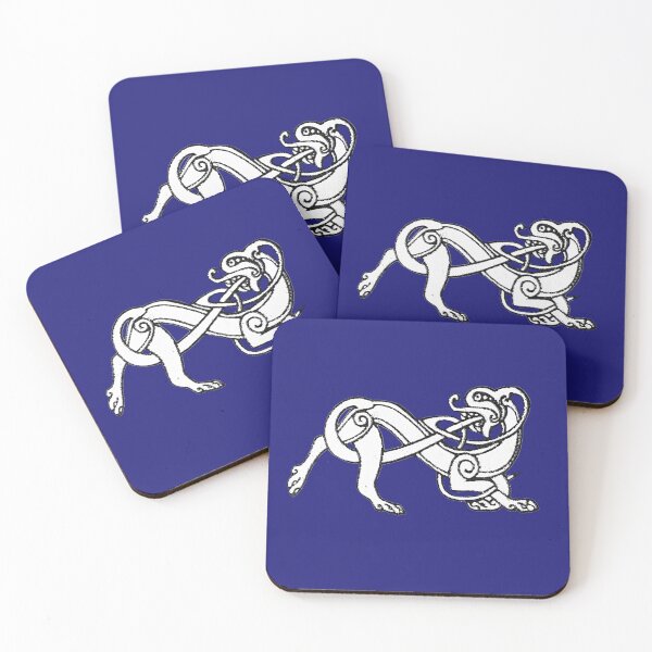 Item preview, Celtic Dog on a Field of Blue  designed and sold by Murph's Images.