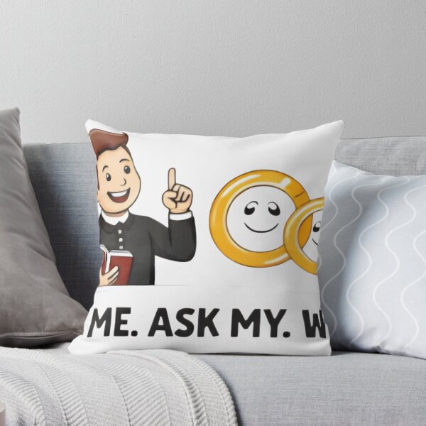 Item preview, Let Me Ask My Wife – Funny Married Life Quote Shirt Design designed and sold by DrukNaStyl.