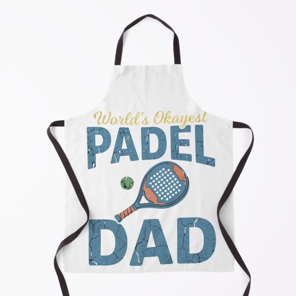 Item preview, World’s Okayest Padel Dad Vintage Racket Design designed and sold by Anastasiia Yurevych.