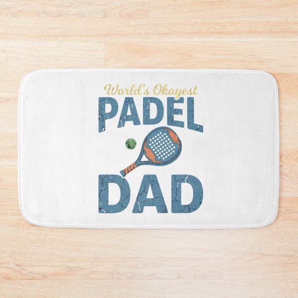 Item preview, World’s Okayest Padel Dad Vintage Racket Design designed and sold by Anastasiia Yurevych.