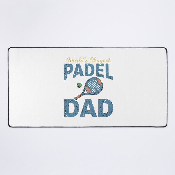 Item preview, World’s Okayest Padel Dad Vintage Racket Design designed and sold by Anastasiia Yurevych.